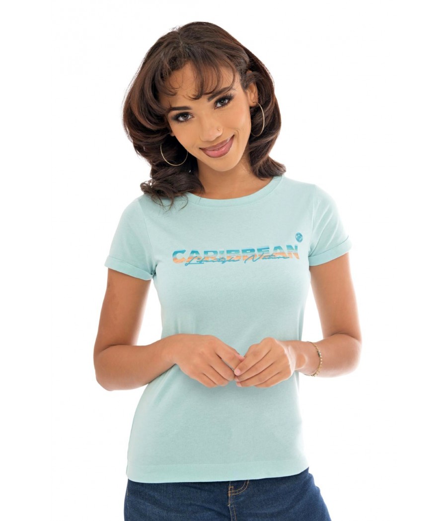 BIO | T-shirt CARIBBEAN NATURE