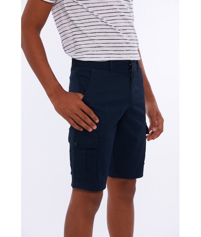 Bermuda / Short cargo "randonneur" 5 poches enfant 100% coton