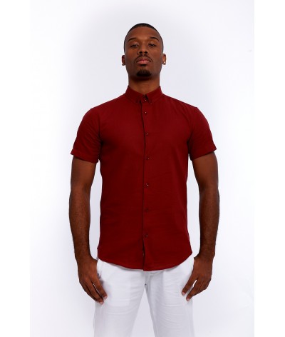 BURGUNDY FOXY CHEMISETTE