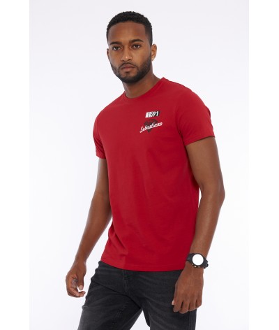 T-shirt basic + logo SEBASTIANO MEN 