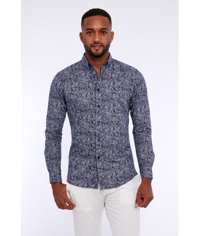 CHEMISE HOMME - SLIM IMPRIMEE
