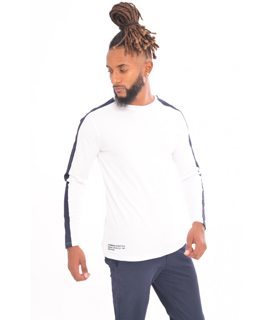 T shirt long homme clearance h